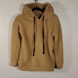 Love by Design pullover Teddie Bear Hoodie mocha